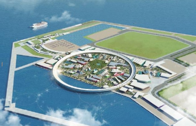 2025 오사카 엑스포 부지 조감도. 사진=KOTRA