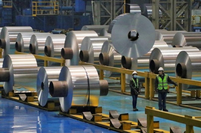 중국은 1~2월 동안 러시아산 알루미늄 수입량을 크게 늘린 것으로 나타났다. 사진=로이터