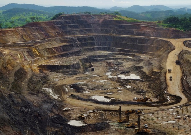 중국 몰리브덴그룹의 콩고 코발트 광산. 사진=로이터