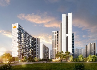 ‘e편한세상 봉선 셀레스티지’투시도