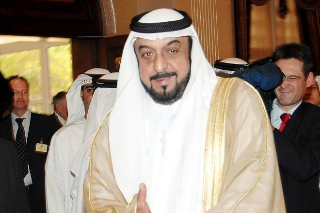 UAE가 새 왕세자를 임명했다. 사진은 지난 해 별세한 세이크 할리파 대통령. 