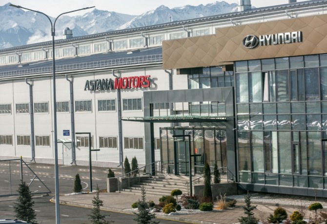 현대자동차의 러시아 자산 구입 유력 후보인 아스타나모터스. 사진=현대트랜스카자흐스탄