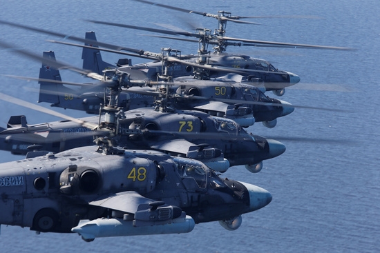 러시아의 최신형 공격헬기 Ka-52