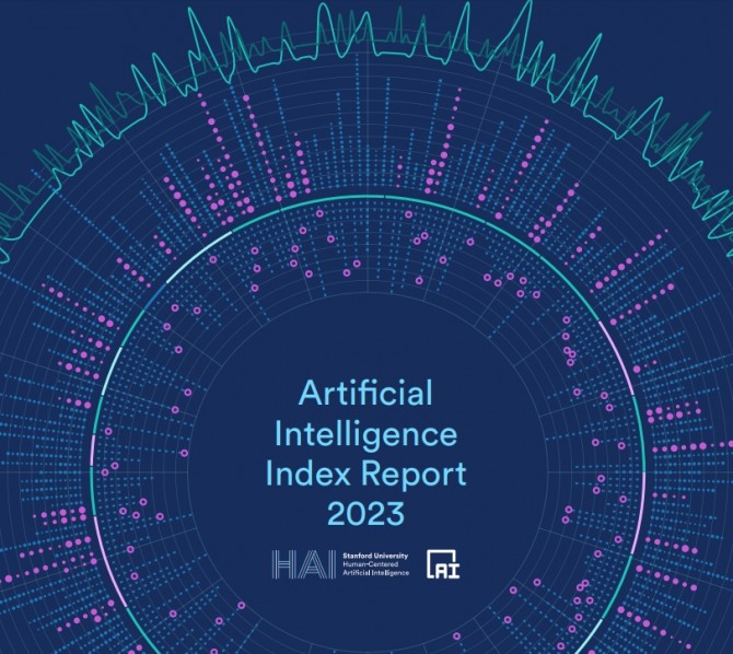미국 스탠퍼드대 부설 ‘인간중심 인공지능연구소(HAI)’이 최근 펴낸 보고서. 사진=스탠퍼드대