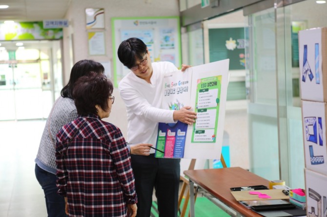 시민과 함께하는 캠페인은 앞서 지난 4일과 7일 와동체육관, 상록수체육관에서 각각 진행됐으며, 이달 14일 골프연습장에서도 이뤄진다. 사진=안산도시공사