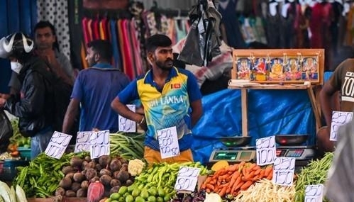 스리랑카 콜롬보의 한 시장 모습. 사진=AFP연합뉴스