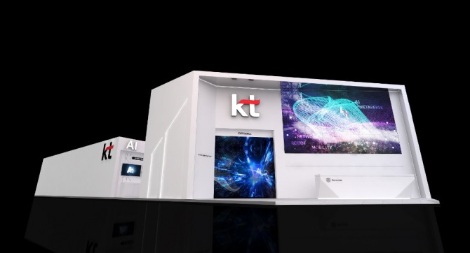 '월드 IT쇼' KT 부스 조감도. 사진=KT