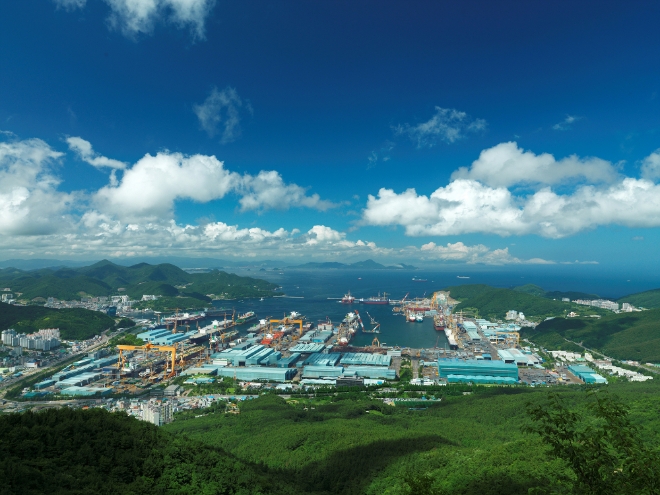 경남 거제시 소재 대우조선해양 옥포조선소 전경. 사진=뉴시스