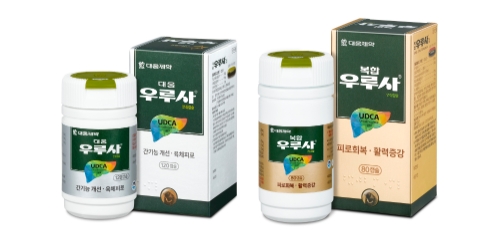 대웅제약의 우루사가 소비자추천 1위 브랜드에서 2년 연속 1위를 수상했다. 우루사 제품 모습. 사진=대웅제약.