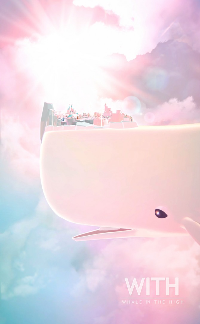 모바일 방치형 힐링 게임 '위드' 이미지. 사진=그라비티