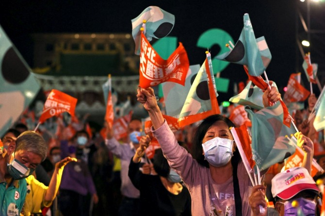 내년 1월 실시되는 대만 총통 선거는 집권 여당인 민진당과 친중 성향의 야당인 국민당과의 치열한 접전이 예상된다. 사진=로이터