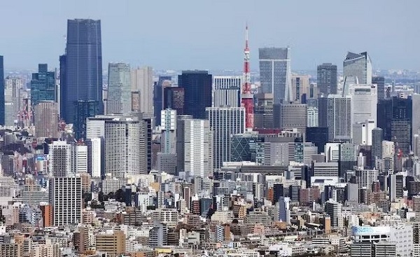 일본 도쿄 중심지 모습. 사진=로이터