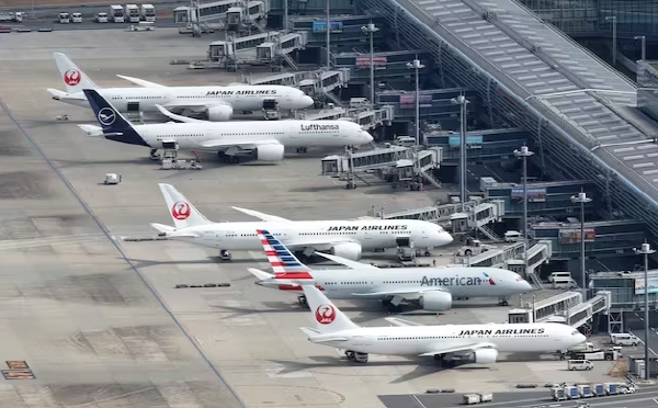 일본 나리타 국제공항 모습. 사진=로이터