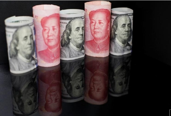 중국 인민은행이 기준환율을 달러당 7.0575위안으로 발표했다. 사진=로이터