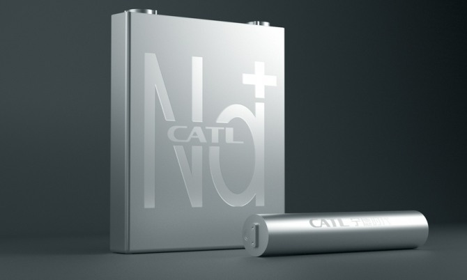 중국 CATL의 나트륨이온배터리. 사진=CATL