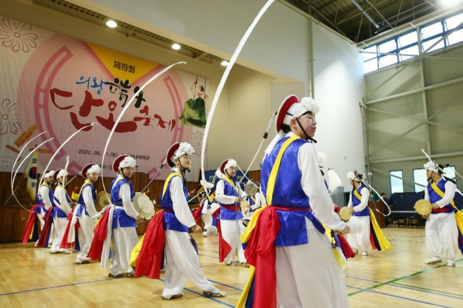 지난해 의왕시 단오축제 행사 모습