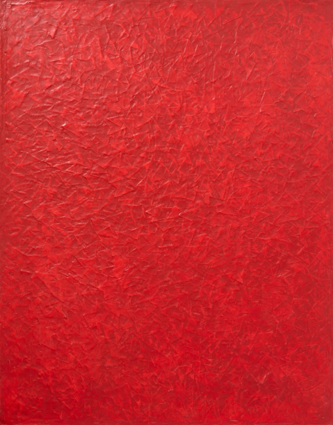 권영실 작 'Untitled 22-50', 91.0x116.8cm, Mixed media on canvas, 2022