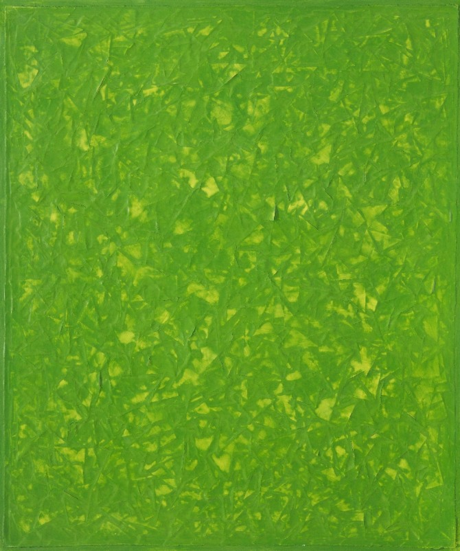 권영실 작 'Untitled 21-07', 53.0x72.7cm, Mixed media on canvas, 2021