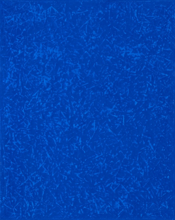 권영실 작 'Untitled 21-19', 72.7x90.9cm, Mixed media on canvas, 2021