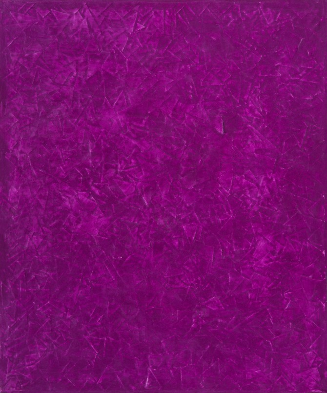 권영실 작 'Untitled 21-10', 53.0x72.7cm, Mixed media on canvas, 2021