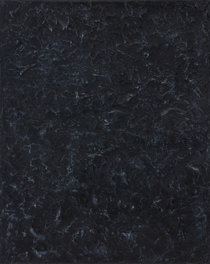 권영실 작 'Untitled 21-17', 72.7x90.9cm, Mixed media on canvas, 2021