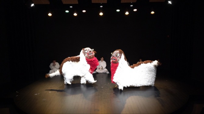 사자춤(김진태, 이강익, 전성일, 황인택)