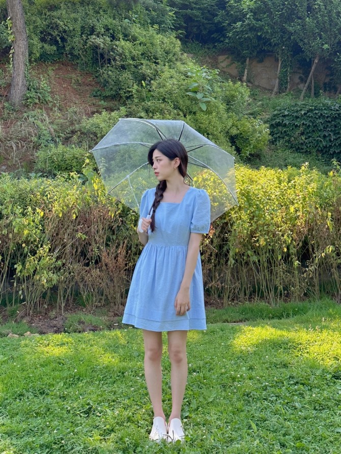 미쏘X폴더 장마룩 코디  /사진=이랜드