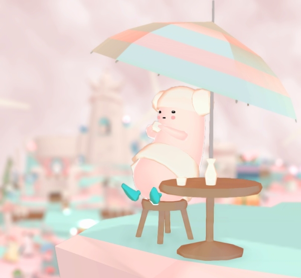 '위드'의 주인공 '위즈'의 모습. 사진=구글 플레이스토어 '위드' 페이지