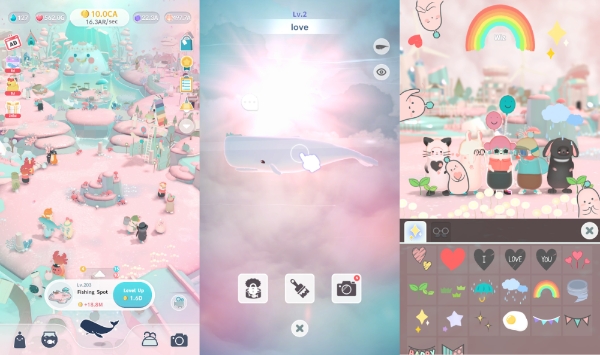 '위드'의 인게임 화면 예시 이미지. 사진=구글 플레이스토어 '위드' 페이지