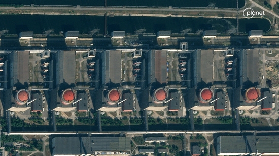 자포리자 원자력 발전소 모습. 사진=로이터