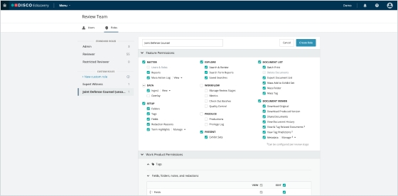 DISCO AI 분석 프로그램. 사진 = CS DISCO 홈페이지