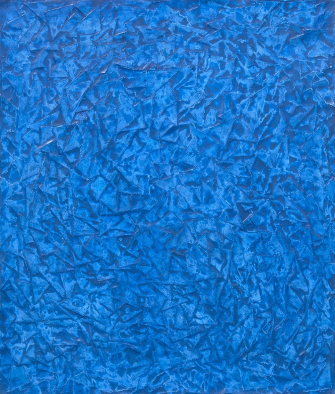 Kwon Young Sil_Untitled 22-08_45.5x53.0cm_Mixed media on canvas_2022