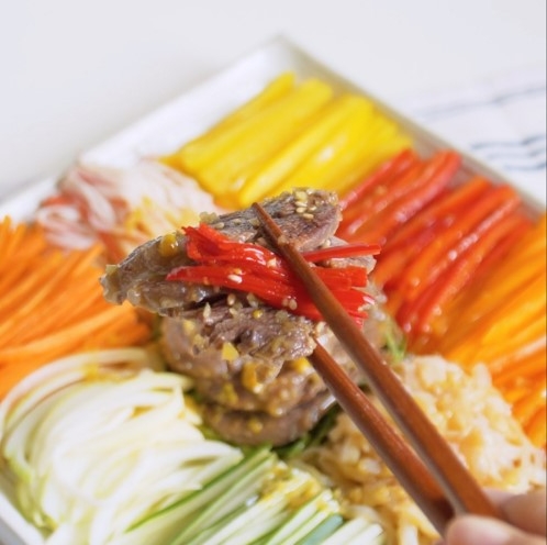 한우 사태 냉채 /사진=한우자조금