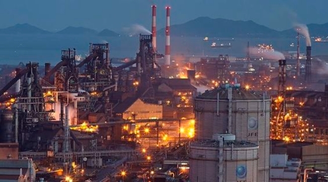 JFE스틸 제철소 전경. 사진=JFE스틸