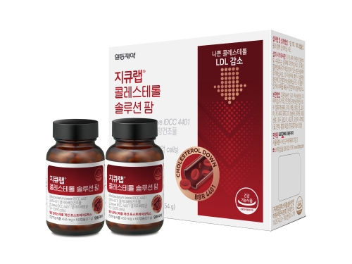 일동제약은 약국유통용 '지큐랩 콜레스테롤 솔루션 팜'을 출시했다. 사진=일동제약