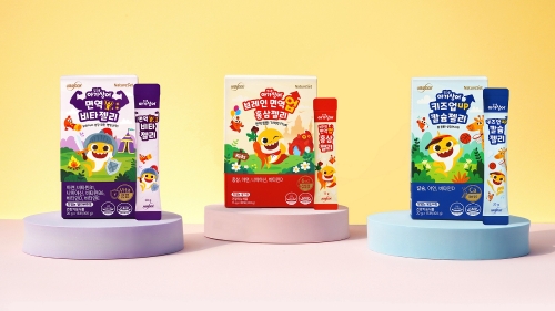 한독의 건강기능식품 브랜드 네이처셋이 어린이용 건기식 3종을 출시했다. 사진=한독