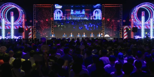 일본 도쿄 소재 TFT 홀 1000에서 7월 23일 '블루 아카이브' 2.5주년 행사가 열렸다. 행사장에는 '이자요이 노노미' 역을 맡은 미우라 치유키 등 성우 6명이 공식 게스트로 함께했다. 사진=블루 아카이브 일본 공식 유튜브 채널