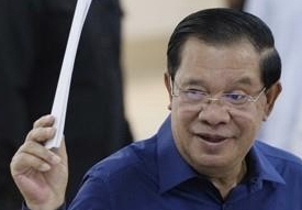 캄보디아 훈센 총리 