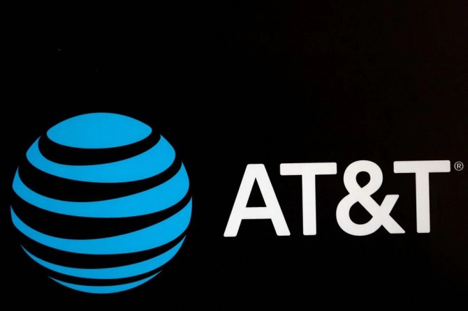  AT&T 회사 로고. 사진=로이터