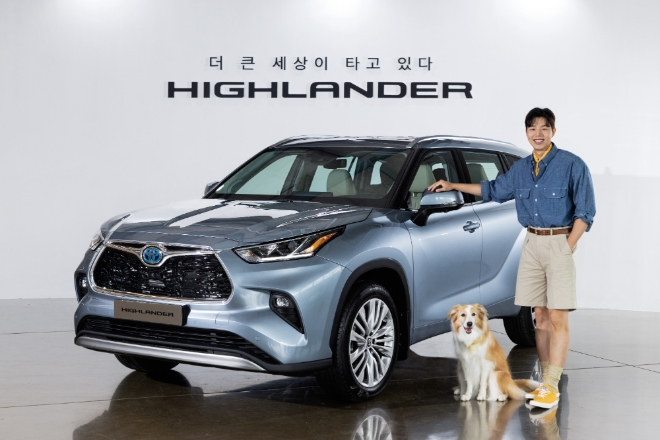  토요타의 준대형 SUV 하이랜더. 사진=토요타코리아