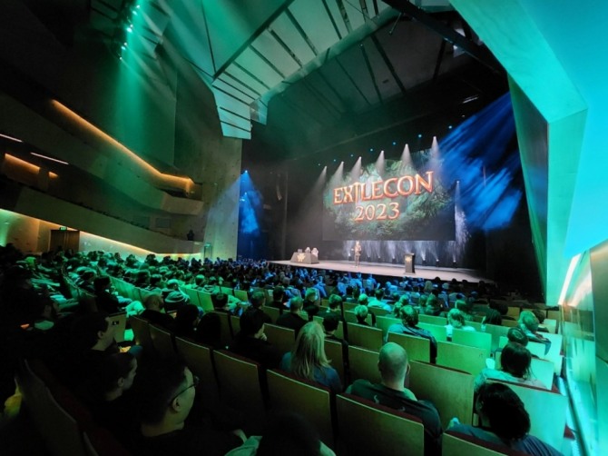 엑자일콘 2023 현장사진 메인 스테이지. 사진=카카오게임즈