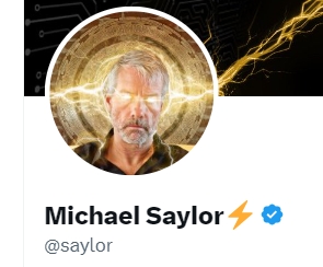 비트코인 친화적인 기업인 마이클 세일러 마이크로스트래티지 회장 프로필. 사진=트위터