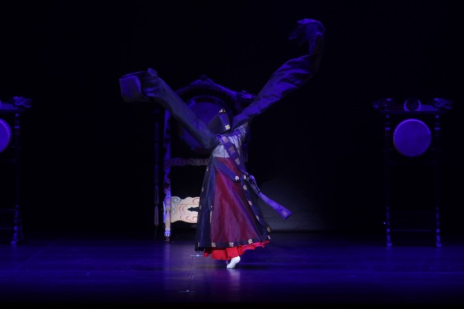 이매방류 장옥주 춤 '승무'