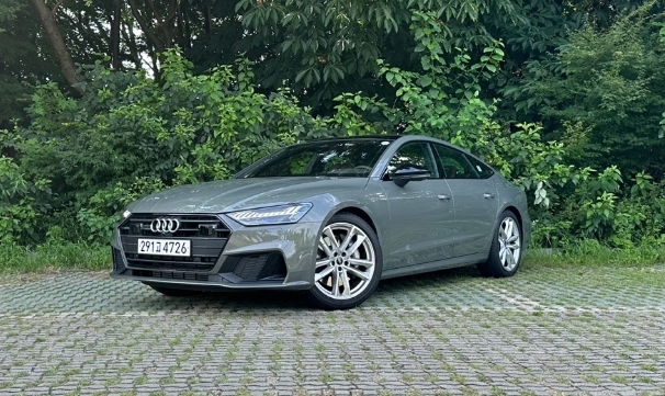 아우디 A7 55 TFSI e 콰트로. 사진=육동윤 글로벌이코노믹 기자