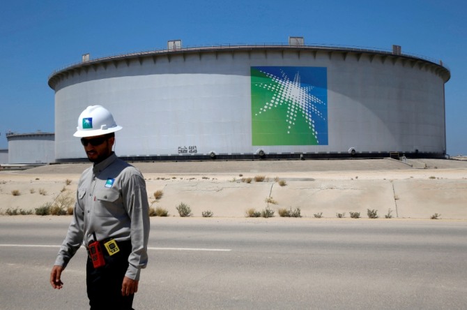 사우디아라비아 국영 석유기업 아람코의 원유시설. 사진=로이터