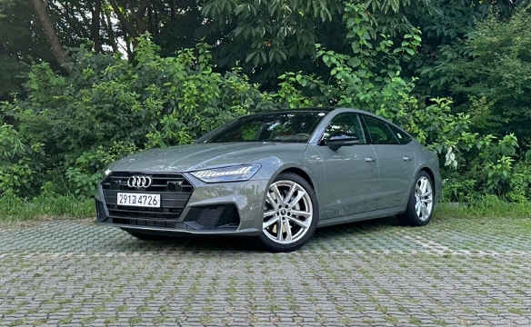 아우디 A7 55 TFSI e 콰트로. 사진=육동윤 글로벌이코노믹 기자