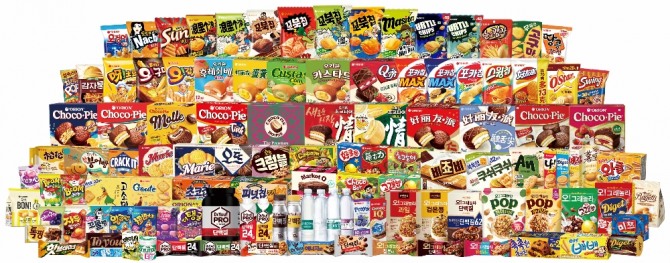 오리온 제품 이미지 모음. 사진=오리온