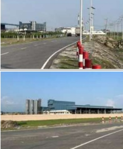 방글라데시 BSMSN 내 산업단지 전경