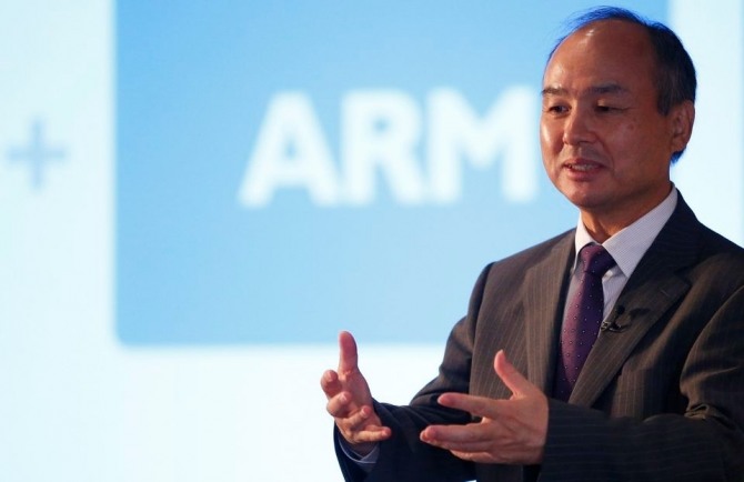 손정의 회장이 보유한 Arm이 나스닥 상장을 신청했다. 사진=본사 자료