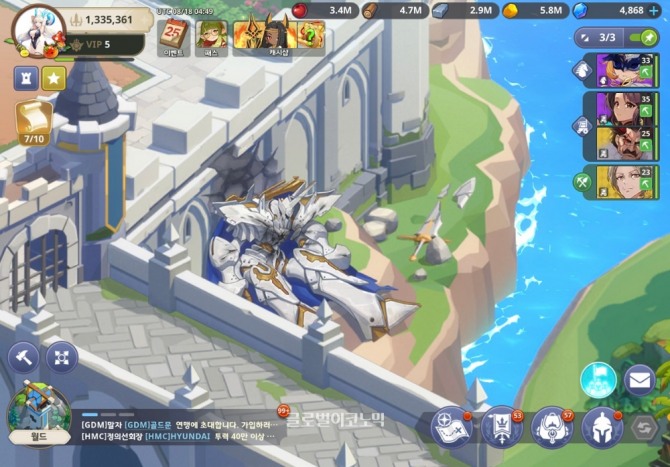 메인 스토리 진행 도중 얻게 되고 이내 파괴되는 '고유' 등급 타이탄 '에스터'. 추후 복원해 사용할 수 있다. 